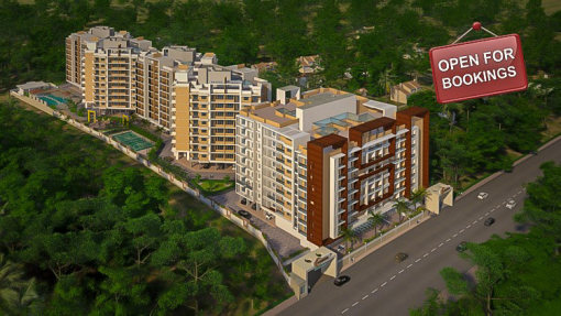 Tridentia Panache a project by Tridentia Developers offering spacious 2, 3 and 4 BHK flats and apartments at Gogol Margao Goa is now open for bookings. It is the most sought after destination for luxury spacious apartments in Margao, Goa.